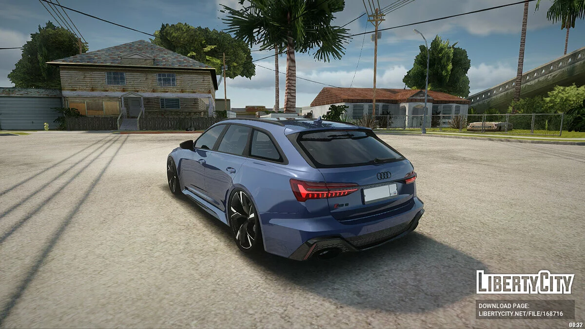 Audi RS6 C8 + CCD / GTA San Andreas