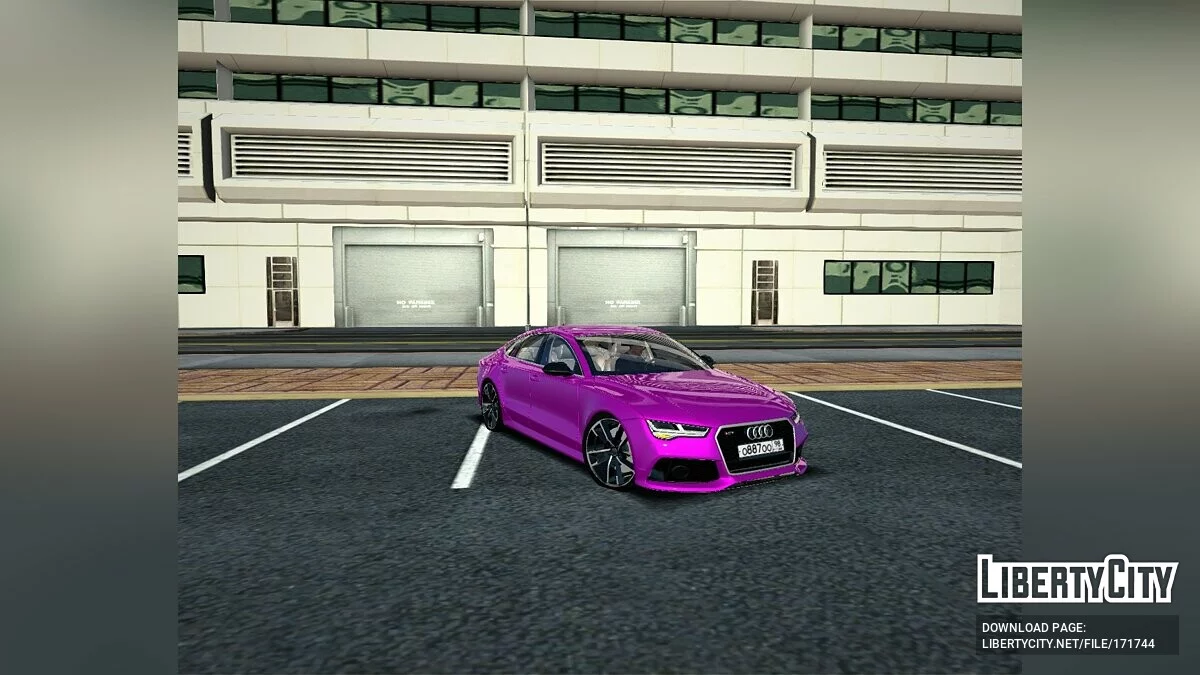 Audi RS7 / GTA San Andreas