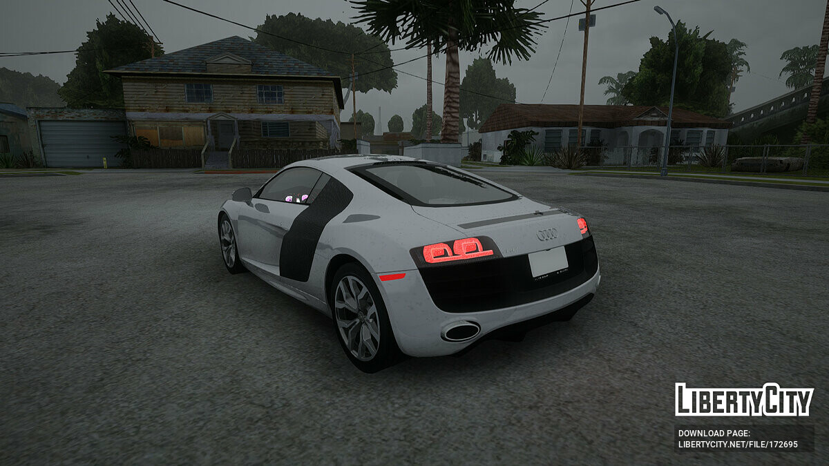 Скачать Audi R8 V10 2010 для GTA San Andreas