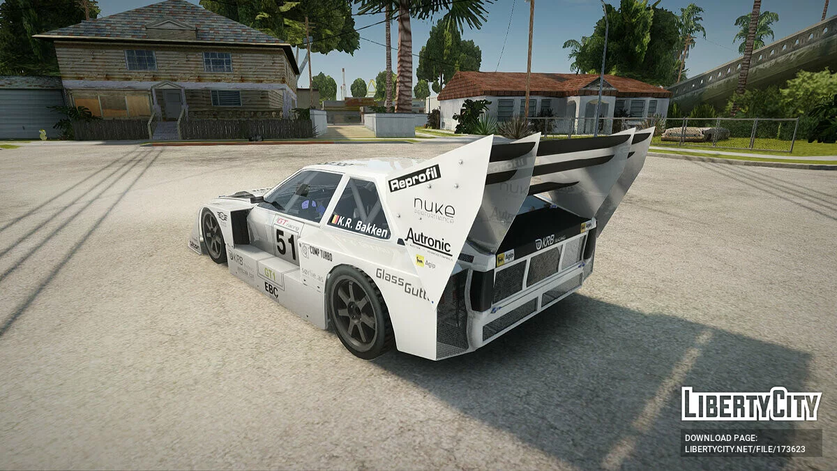 KRB Audi S1 Silhouette / GTA San Andreas