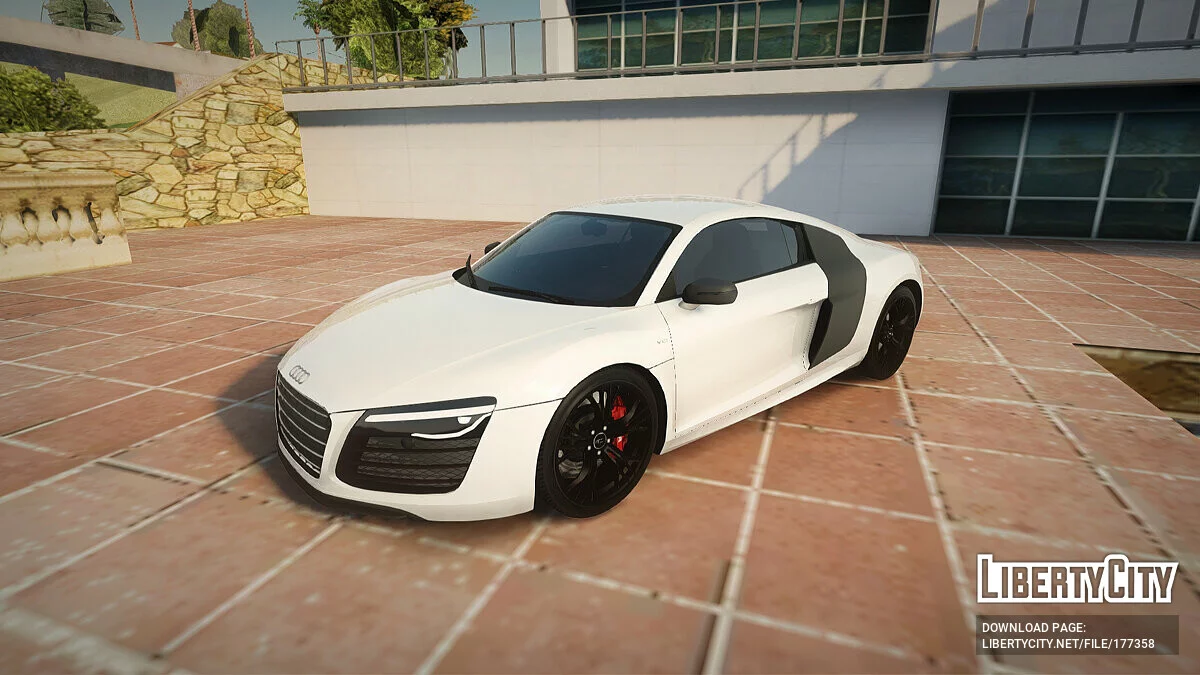 Audi R8 5.2 FSI Quattro 2010 / GTA San Andreas