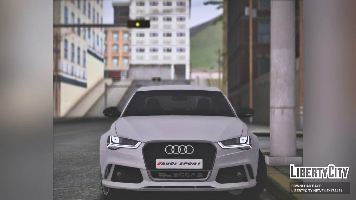 Audi RS6 C7 Sedan 2016 / GTA San Andreas