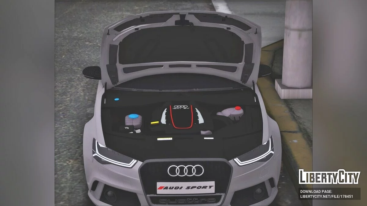 Audi RS6 C7 Sedan 2016 / GTA San Andreas