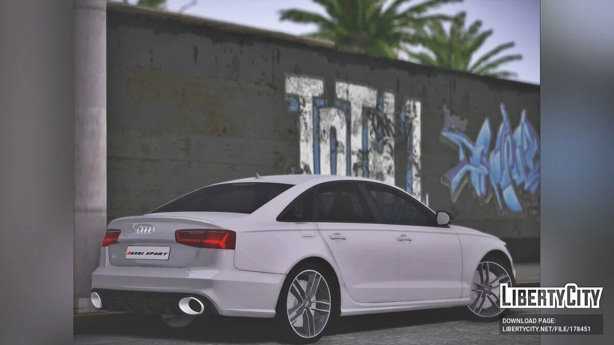 Audi RS6 C7 Sedan 2016 / GTA San Andreas