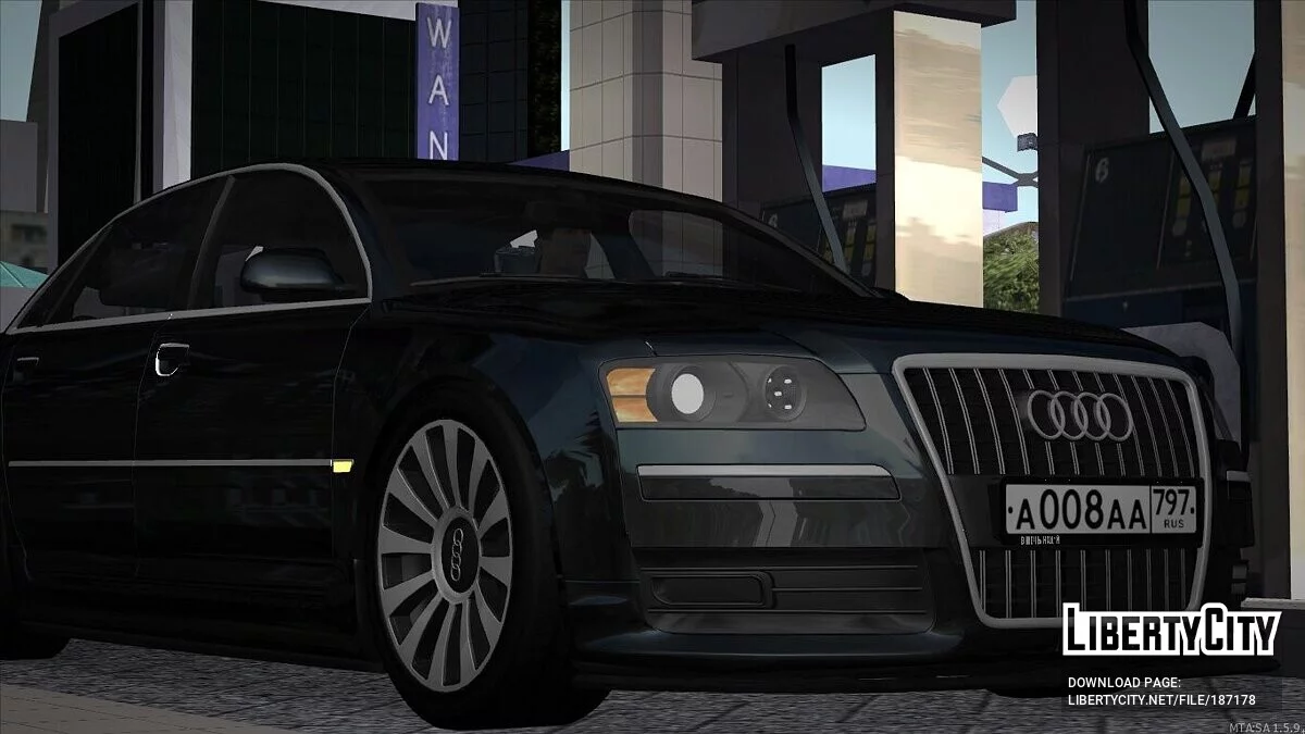 Audi A8 D3 2007 / GTA San Andreas