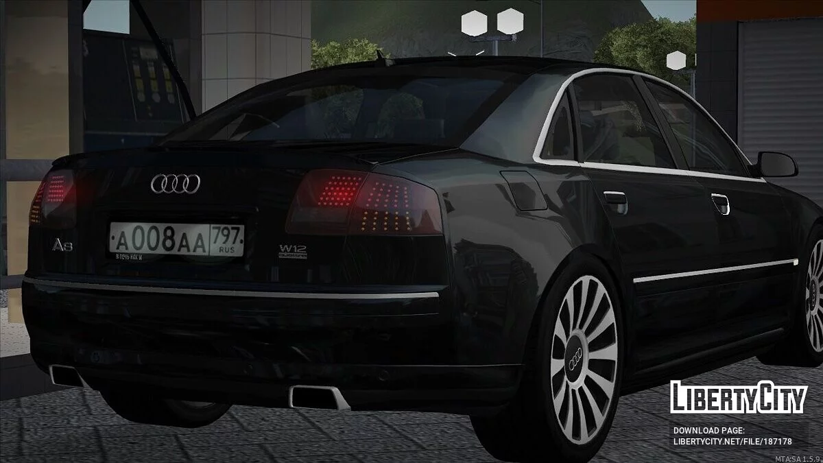 Audi A8 D3 2007 / GTA San Andreas