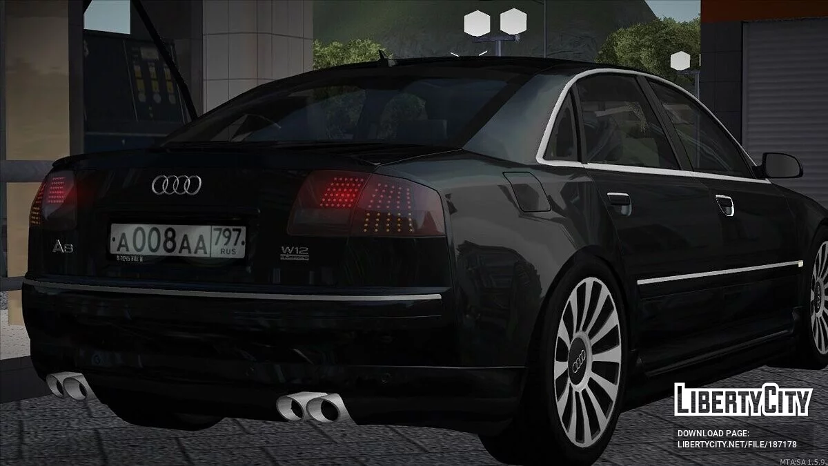 Audi A8 D3 2007 / GTA San Andreas