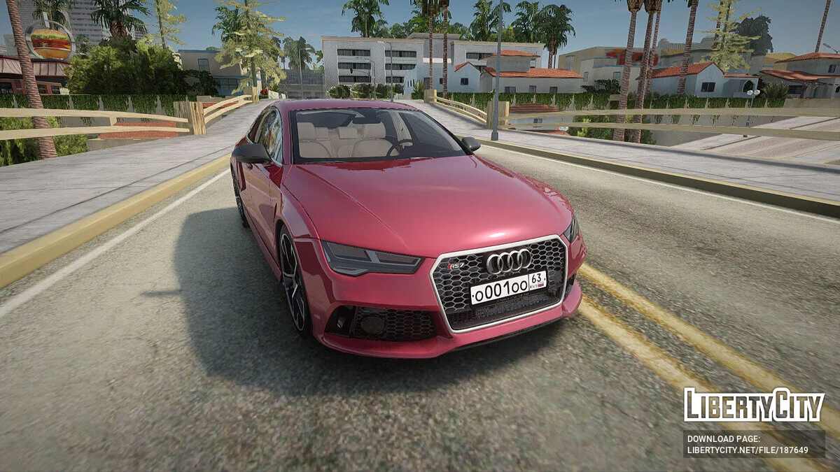 Audi RS7 / GTA San Andreas