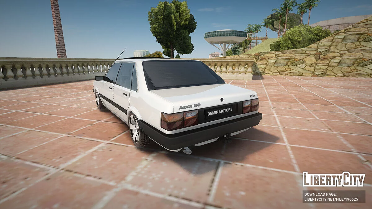 Audi 80 CD Etiket / GTA San Andreas