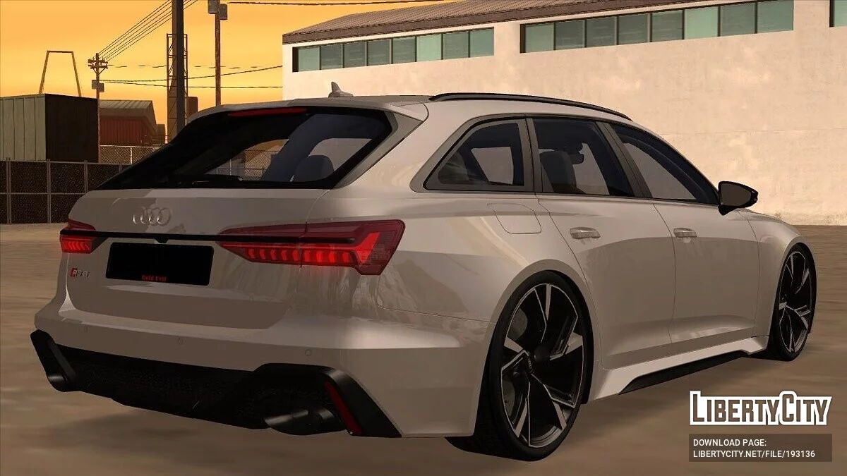 Audi RS6 2022 + CCD / GTA San Andreas