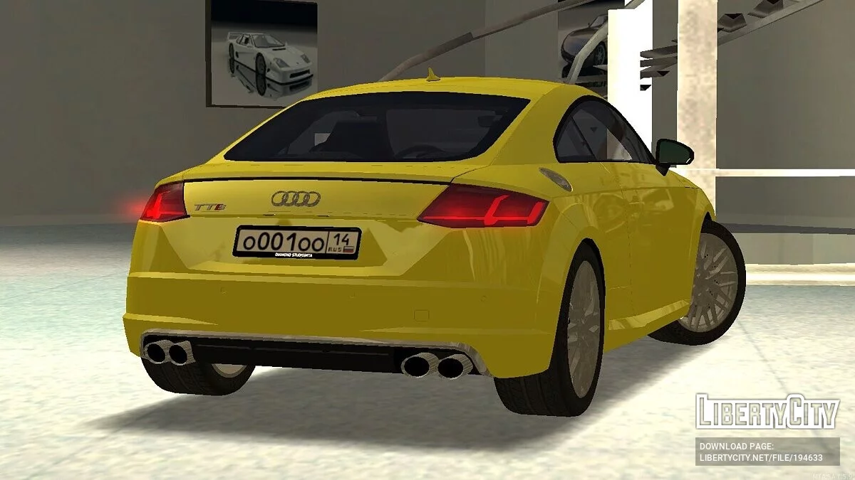 Audi TTS Coupe 2015 + CCD / GTA San Andreas