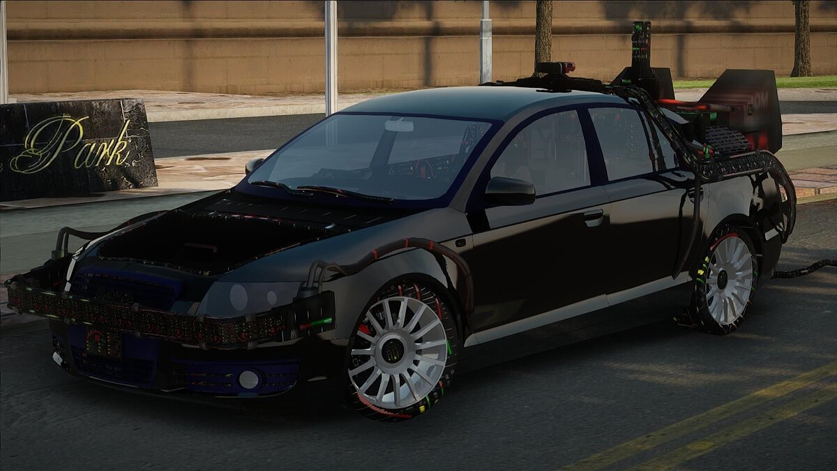 Скачать Audi A6 C6 Time Machine Kitt для GTA San Andreas