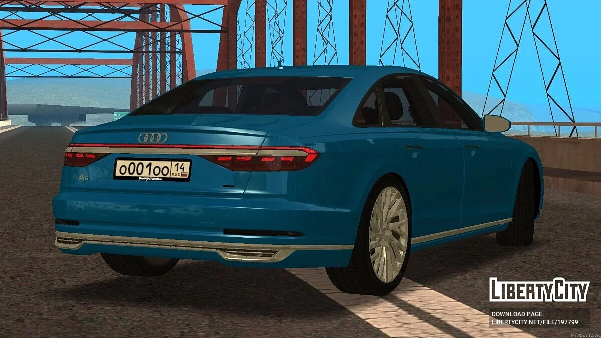 Audi A8 + CCD / GTA San Andreas