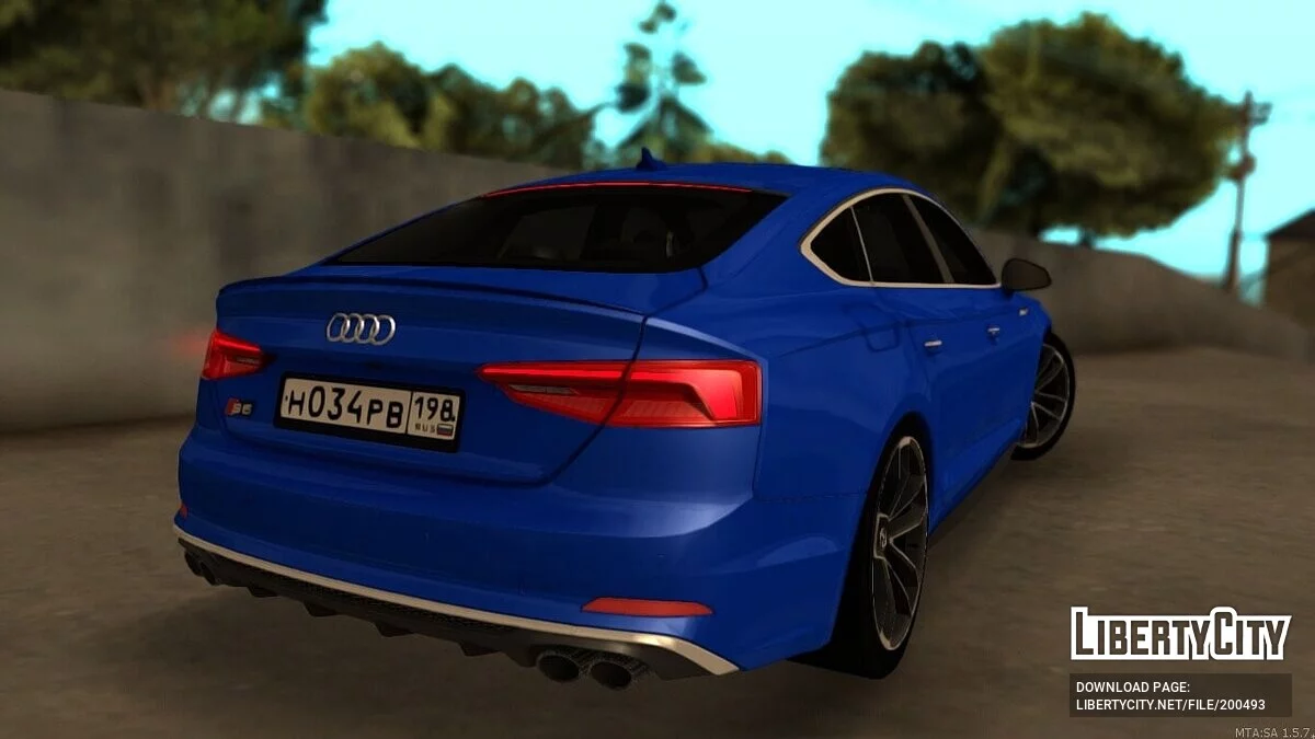 Audi S5 Sportback / GTA San Andreas