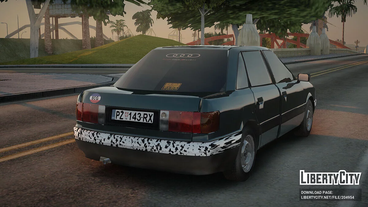 Audi 80 B3 V8 / GTA San Andreas