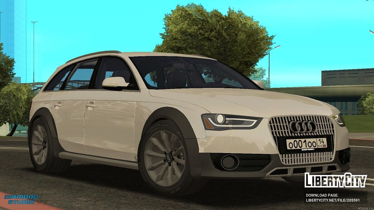 Скачать Audi A4 Allroad Quattro + CCD для GTA San Andreas