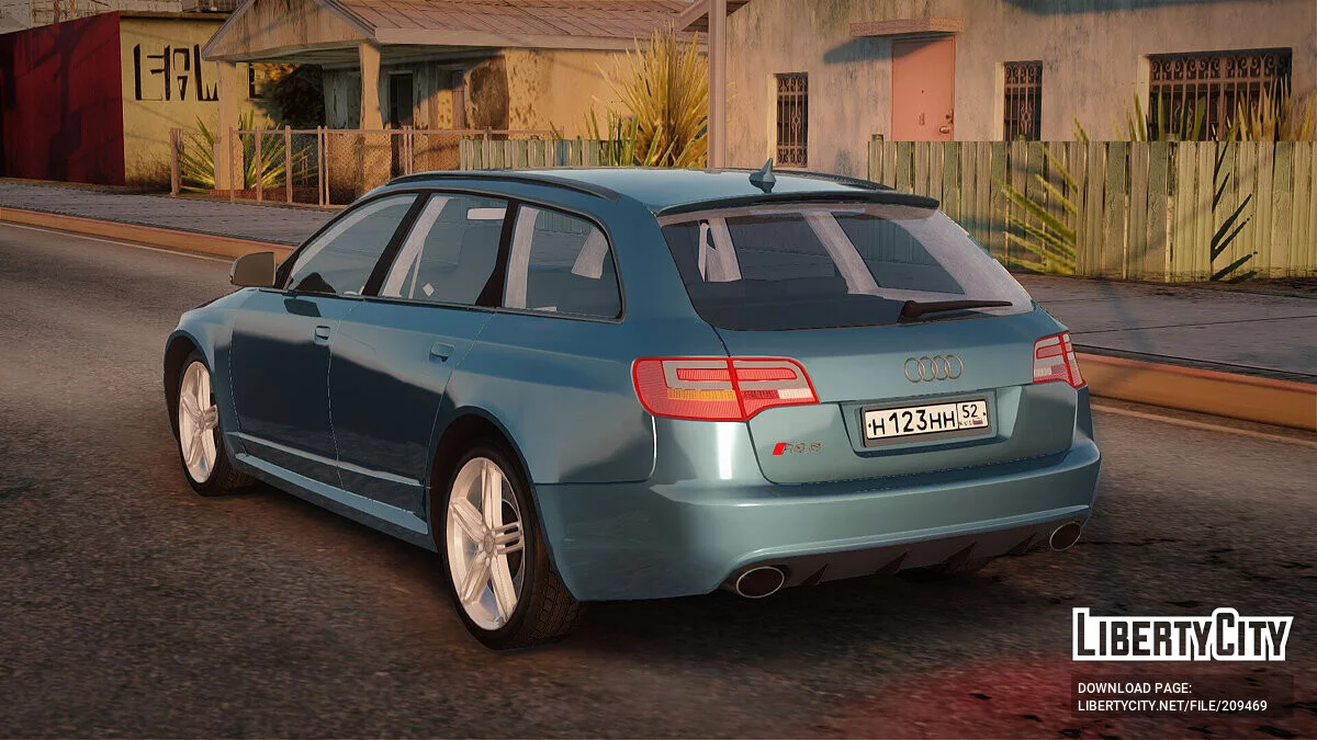 Audi RS 6 / GTA San Andreas