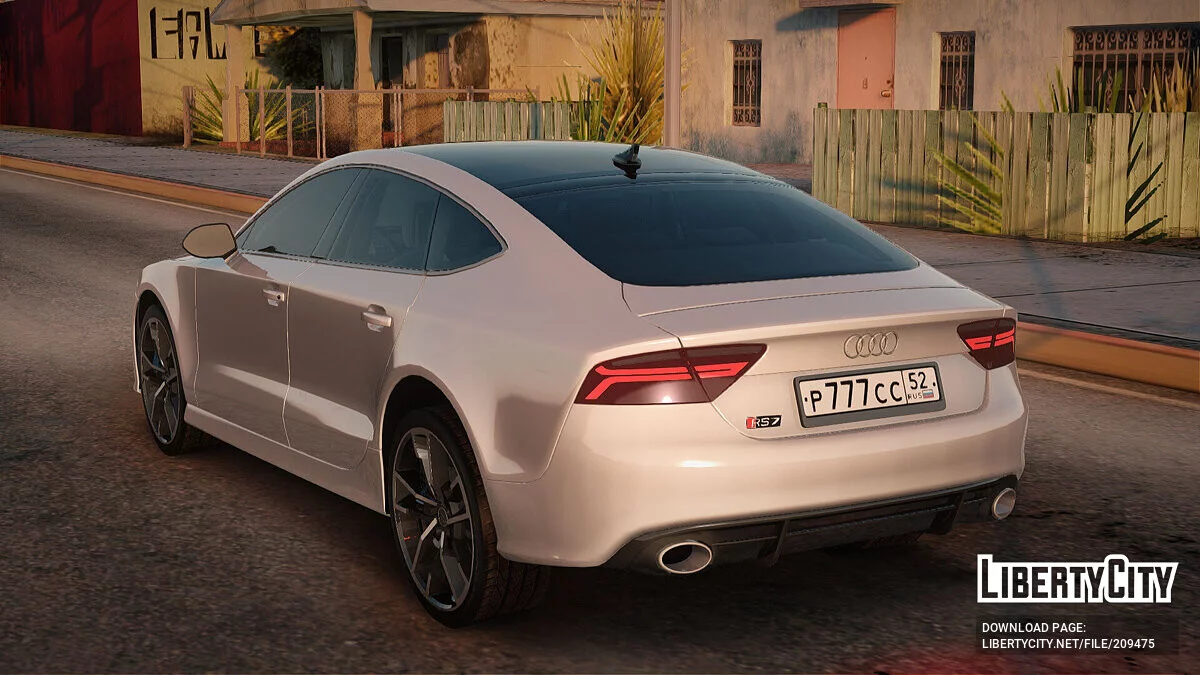 Audi RS 7 / GTA San Andreas