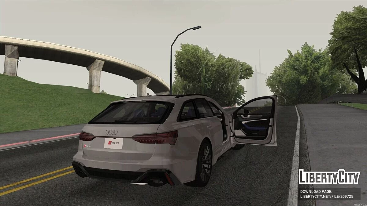Audi RS6 C8 Avant 2024 / GTA San Andreas