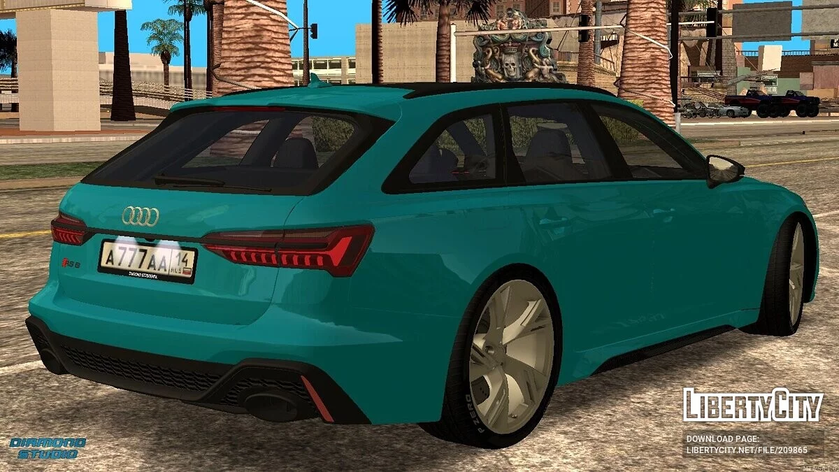 Audi RS6 (C8) + CCD / GTA San Andreas