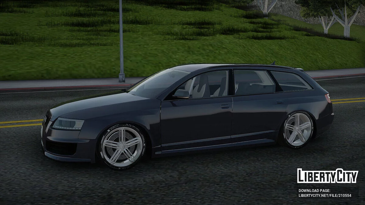 Audi RS6 Avant 2009 C-Garage Tuning / GTA San Andreas