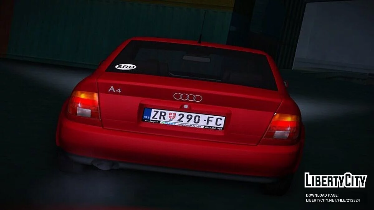 Audi A4 Stock / GTA San Andreas