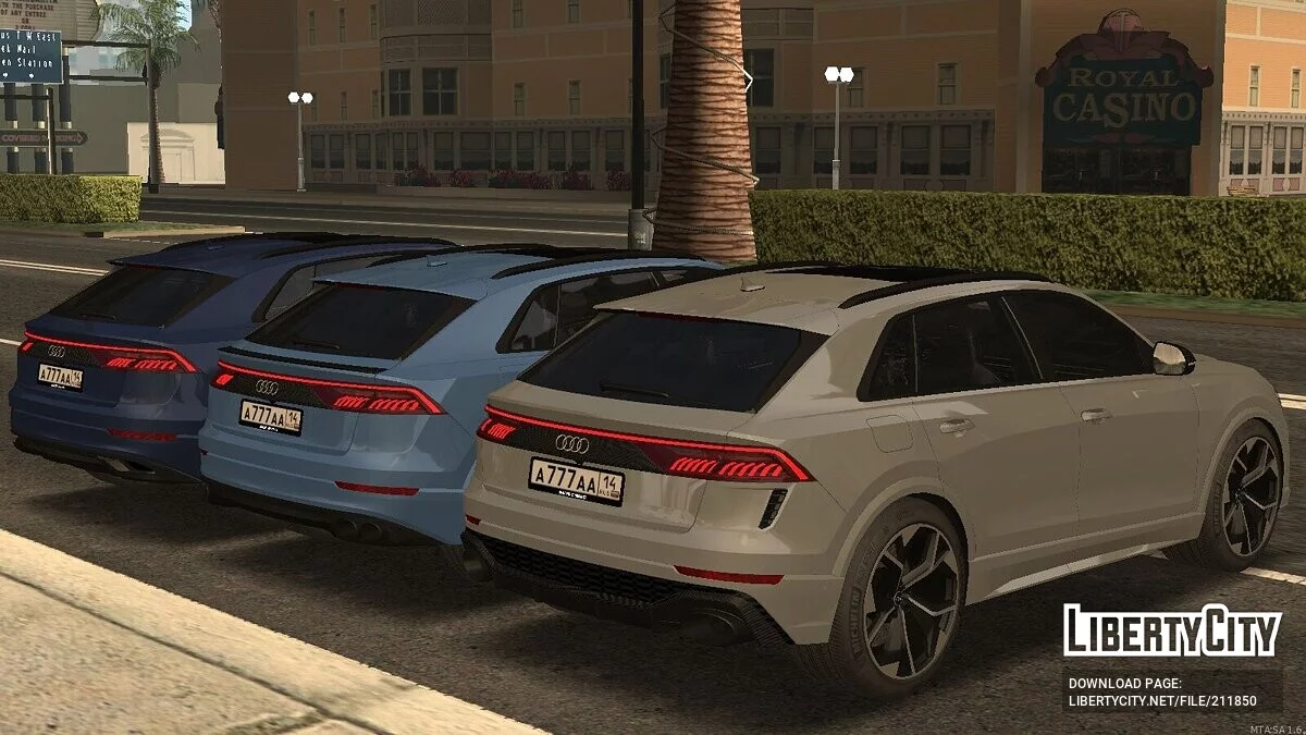 Audi RS Q8 + CCD / GTA San Andreas