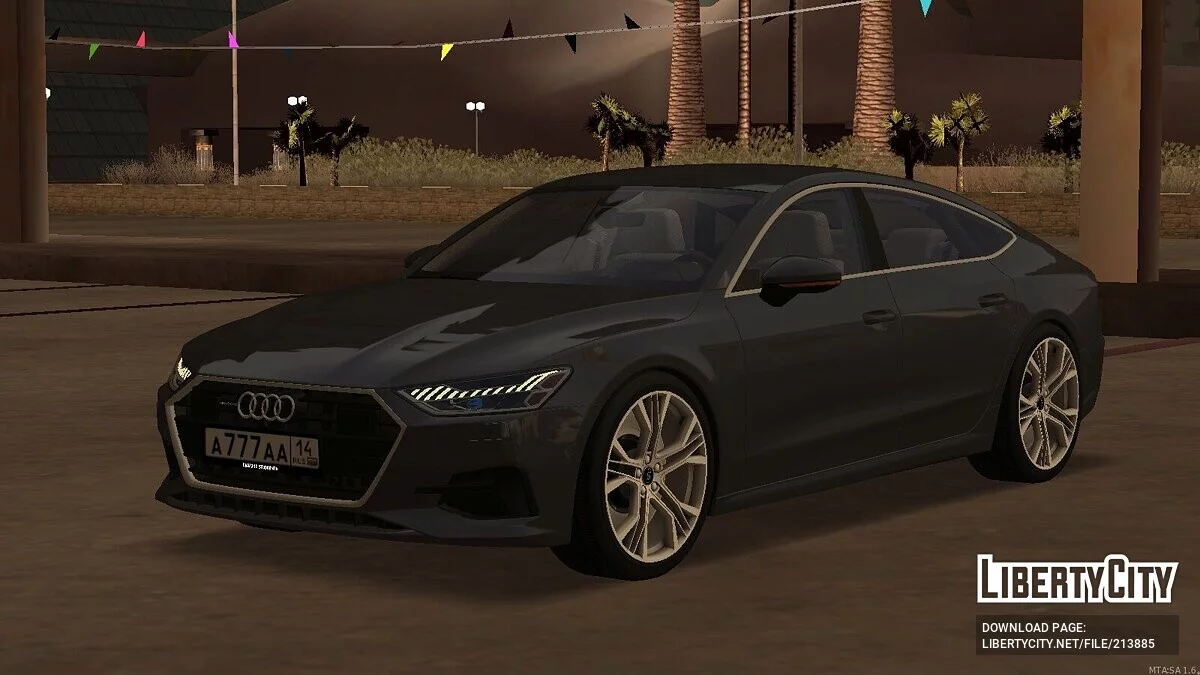 Audi A7 + CCD / GTA San Andreas