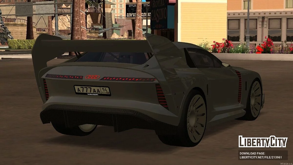 Audi S1 E-Tron Quattro Hoonitron + CCD / GTA San Andreas