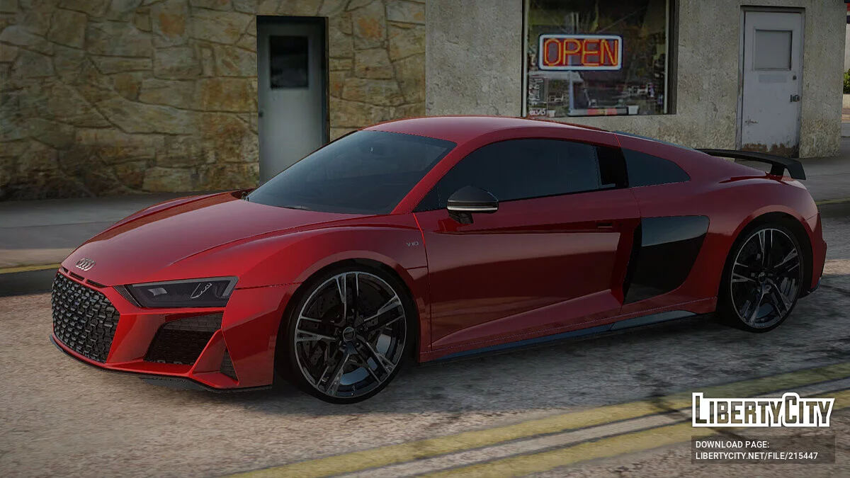Audi R8 Quattro Plus 2020 / GTA San Andreas