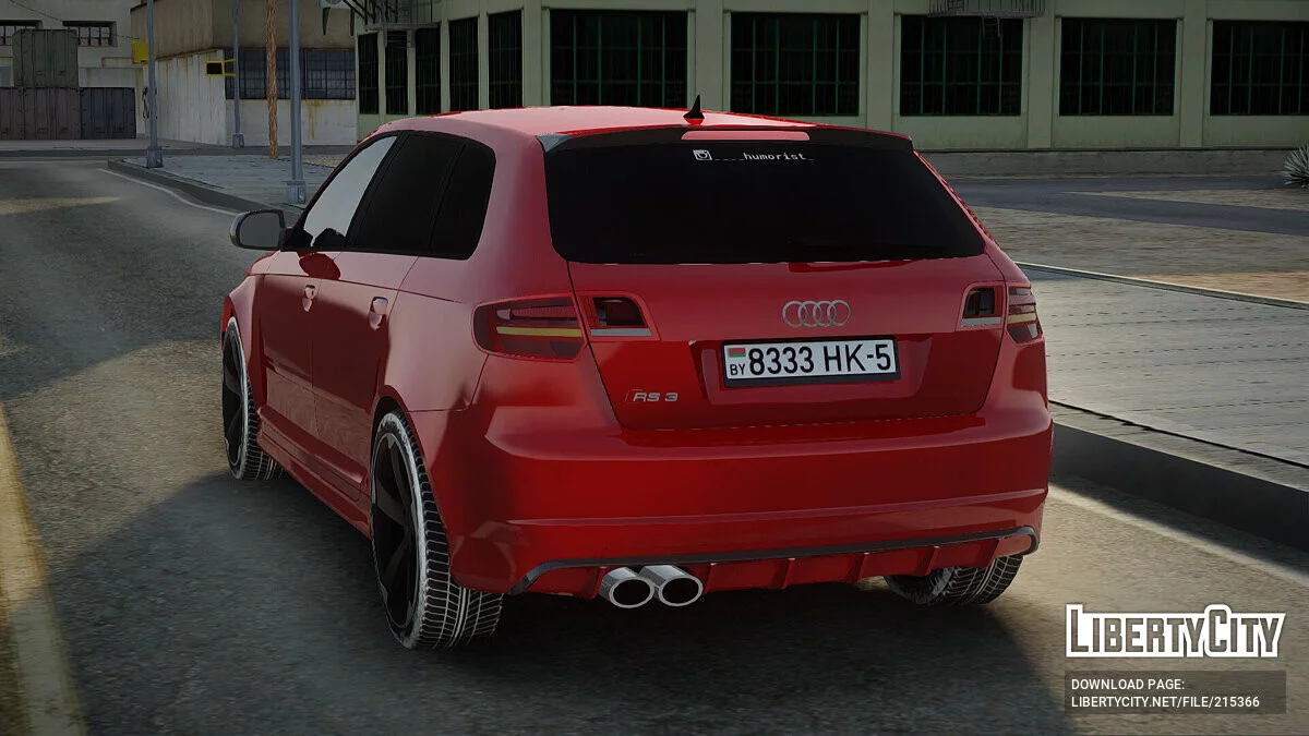 Audi RS3 / GTA San Andreas