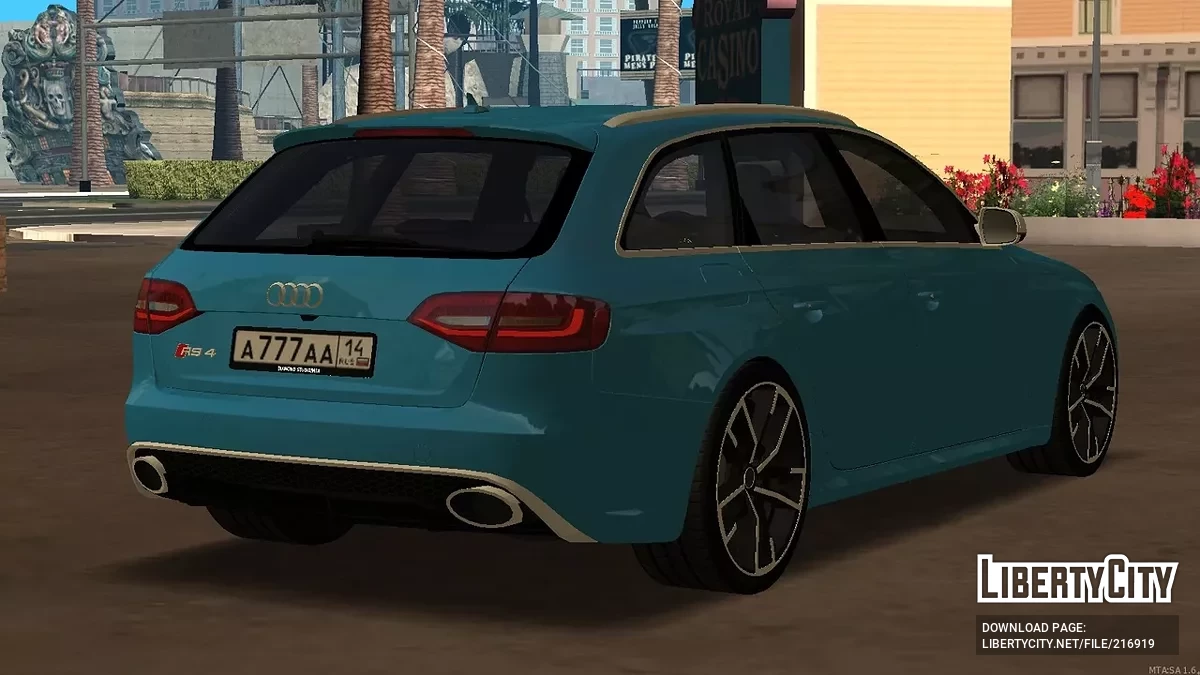 Audi RS4 + CCD / GTA San Andreas