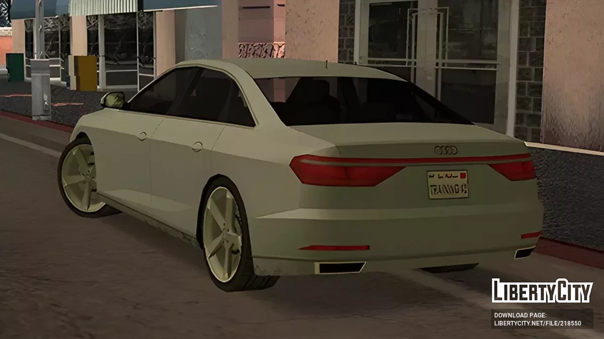 Audi A8 2020 / GTA San Andreas