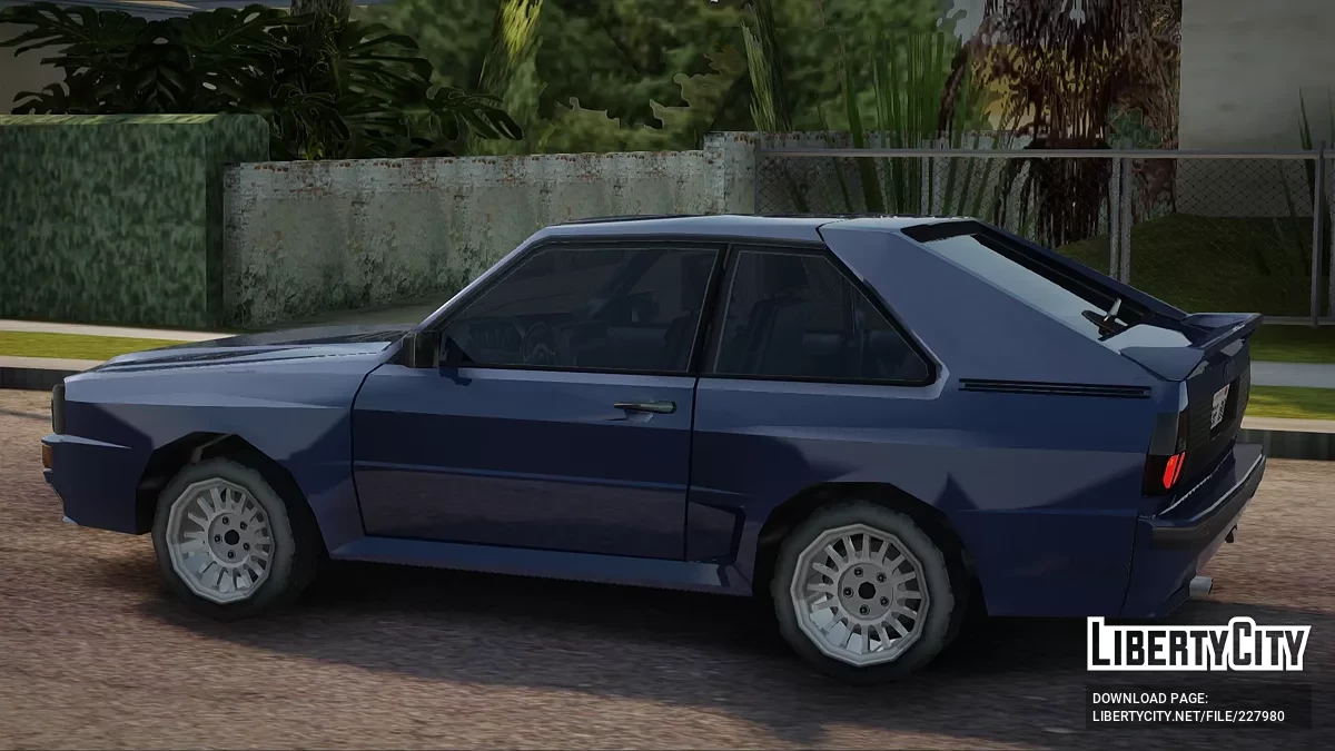 Audi Sport Quattro B2 Type 85Q '83 SA-Style / GTA San Andreas