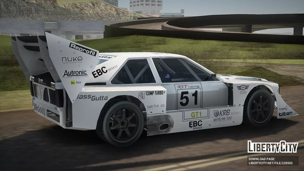 KRB Audi S1 Silhouette / GTA San Andreas