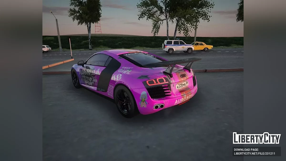 Audi R8 Sport Ульяшка / GTA San Andreas