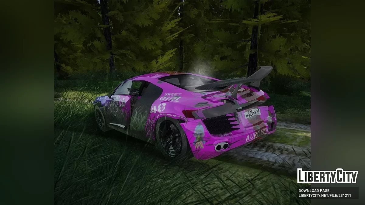 Audi R8 Sport Ульяшка / GTA San Andreas
