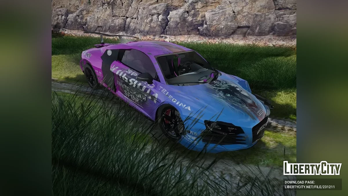 Audi R8 Sport Ульяшка / GTA San Andreas