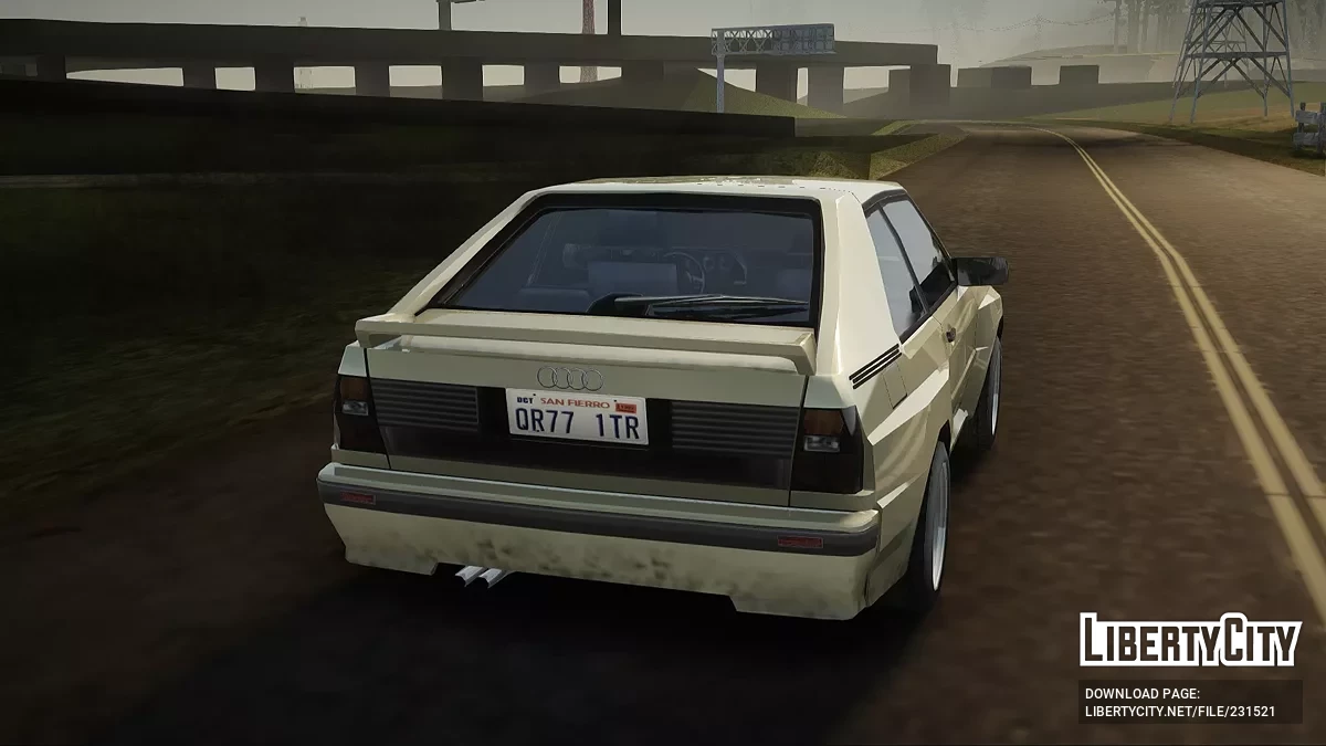 Audi Sport Quattro B2 Typ 85Q '83 / GTA San Andreas