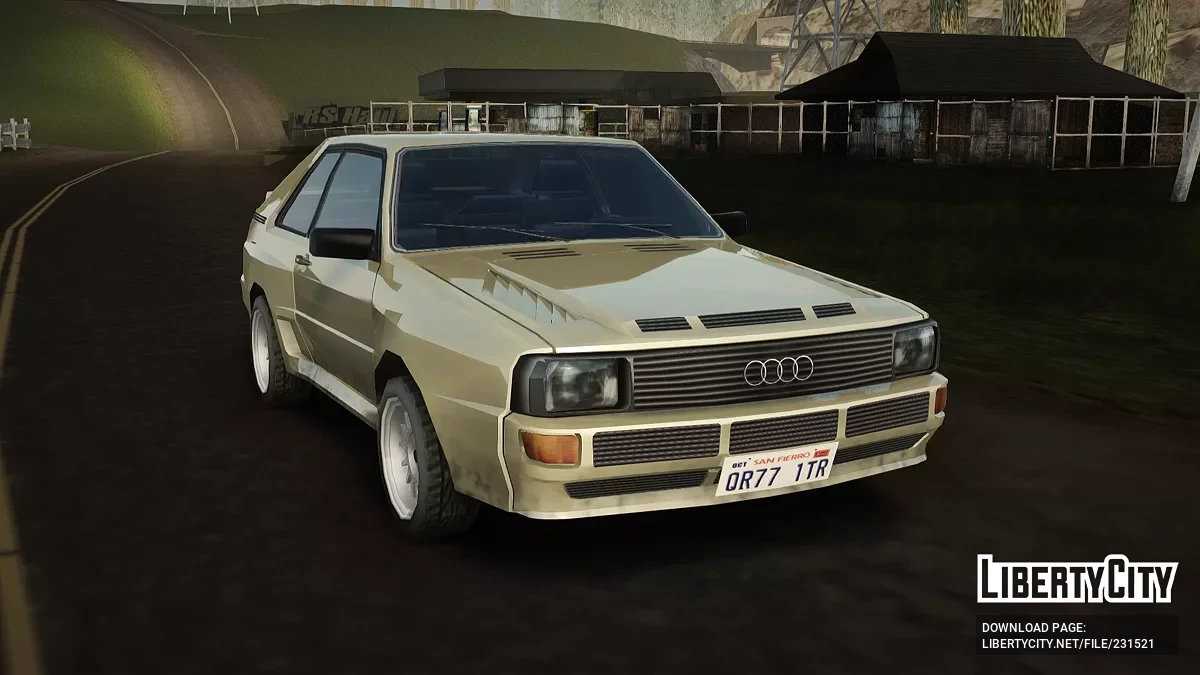Audi Sport Quattro B2 Typ 85Q '83 / GTA San Andreas