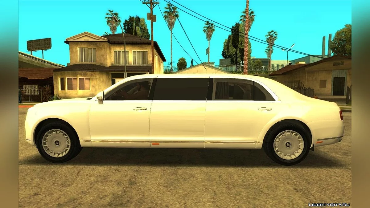 2018 Aurus Senat Limousine / GTA San Andreas