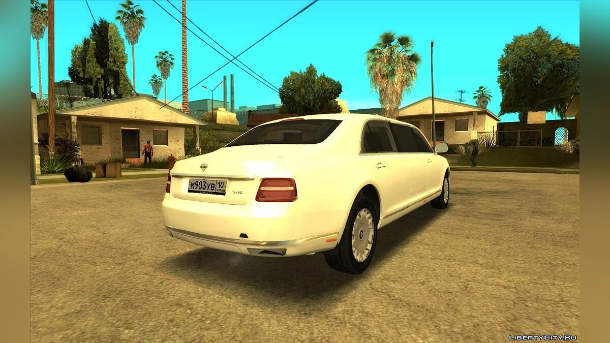 2018 Aurus Senat Limousine / GTA San Andreas