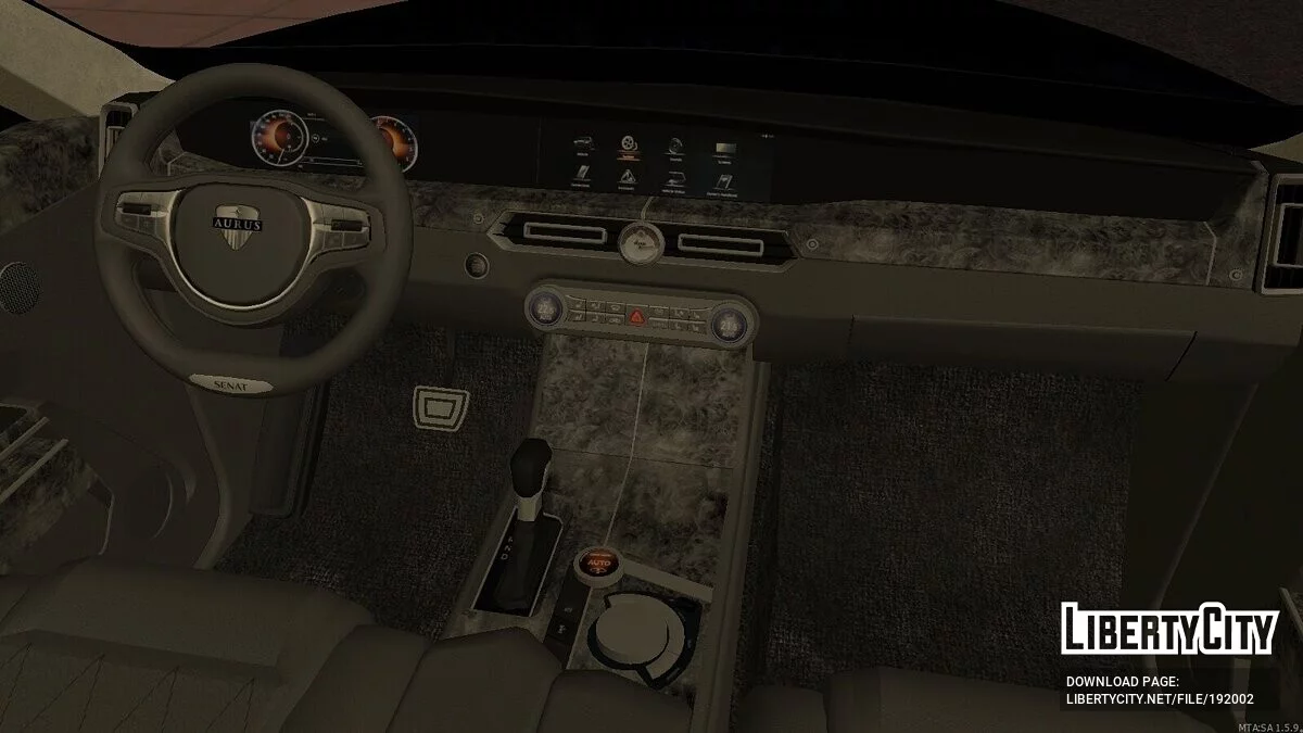 Aurus Senat + CCD / GTA San Andreas