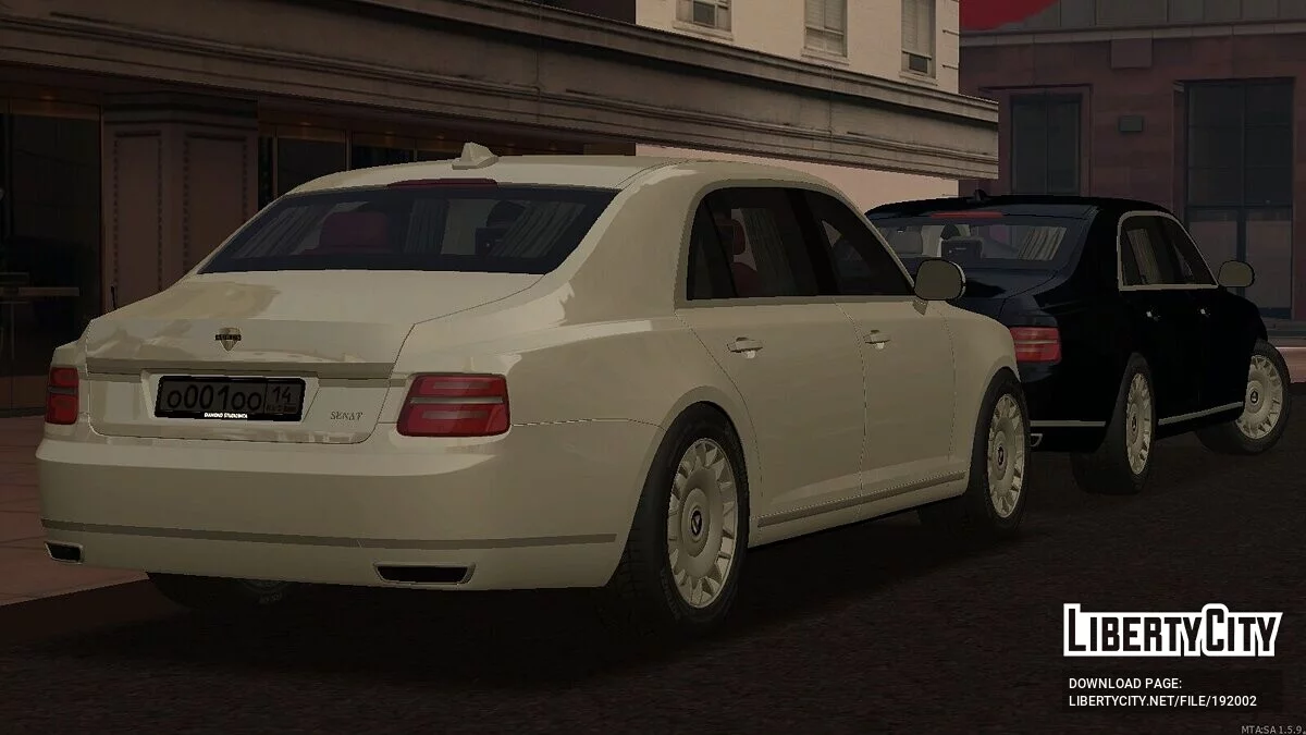 Aurus Senat + CCD / GTA San Andreas