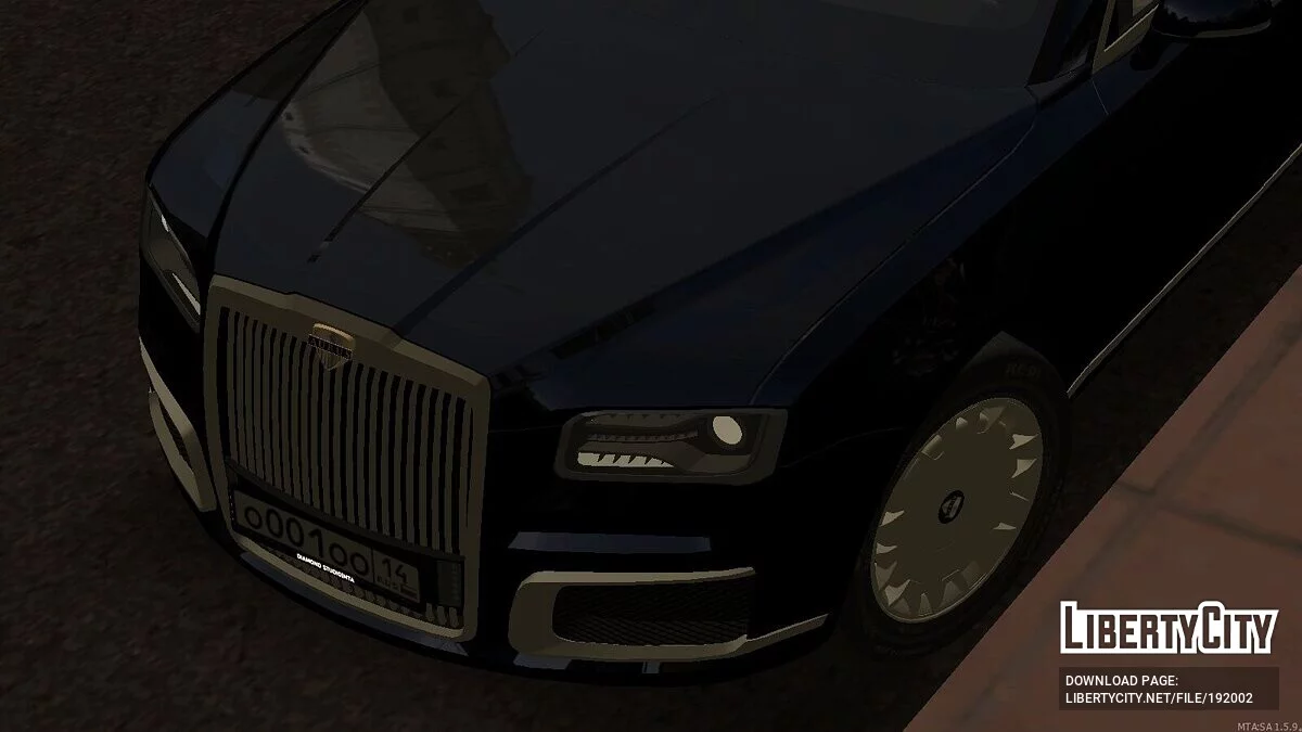 Aurus Senat + CCD / GTA San Andreas
