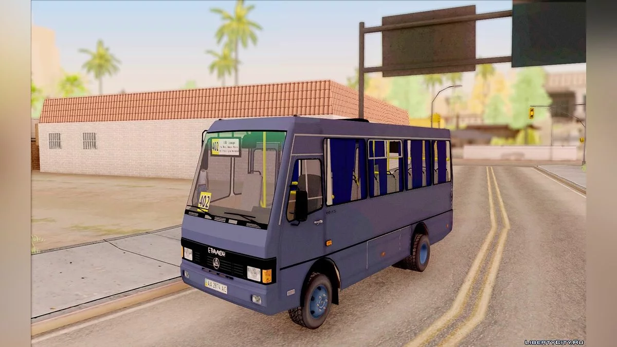 БАЗ А079.14 Эталон / GTA San Andreas
