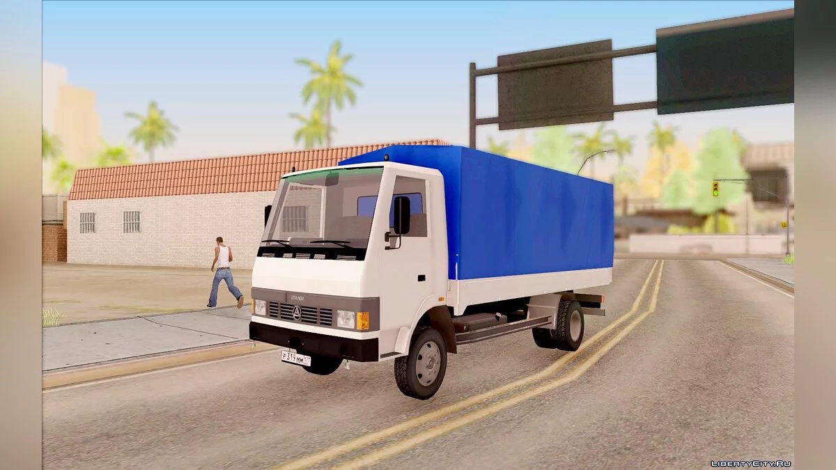 БАЗ Т-713 v.2 / GTA San Andreas