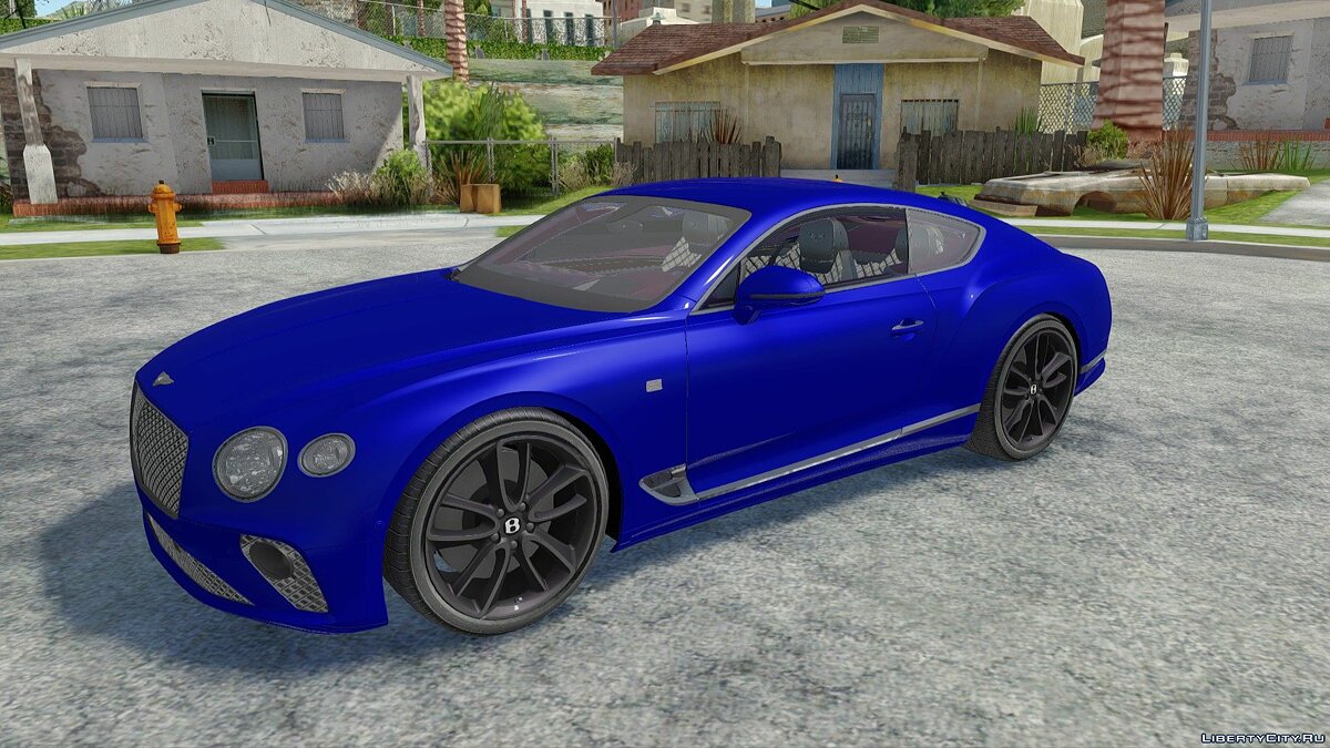 Скачать Bentley Continental GT First Edition 2018 для GTA San Andreas