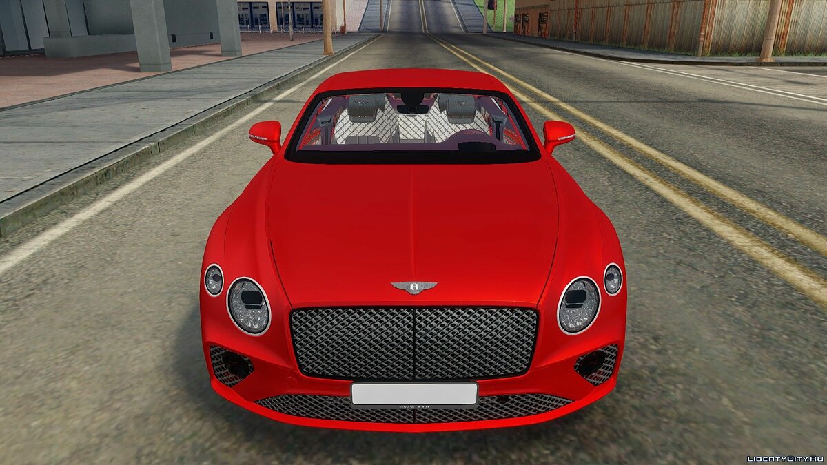 Скачать Bentley Continental GT 2018 для GTA San Andreas