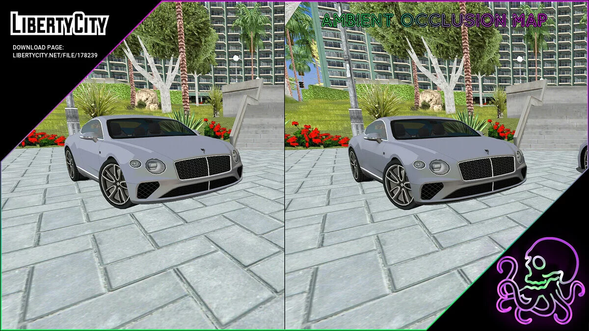 Bentley Continental GT and Continental GT Mansory LQ / GTA San Andreas
